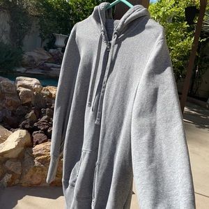 Vintage Gap Hooded Sweatshirt, Size XL, Gray, Excellent Condition